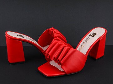 Шлепки Arevival shoes L14 red