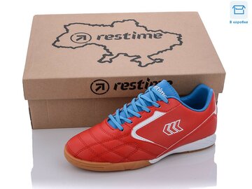 Футбольная обувь Restime DWB22030 red-white-skyblue