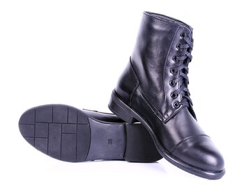 Ботинки Kostas 755 черн кожа