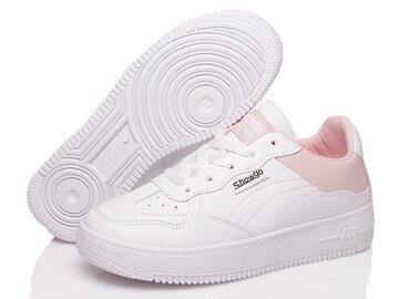Кроссовки Prime 6658 WHITE-PINK-ds