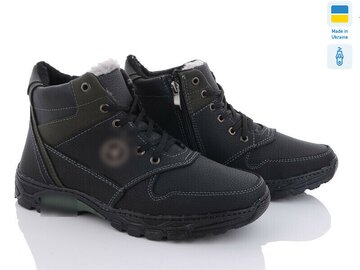 Ботинки Comfort Comfort Б35 чорно-зелений