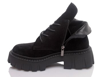 Ботинки Paradize 5015-121 черный замш
