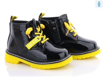Ботинки Clibee GP708A black-yellow