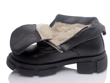 Ботинки Paradize S-B-1903 чорний зима