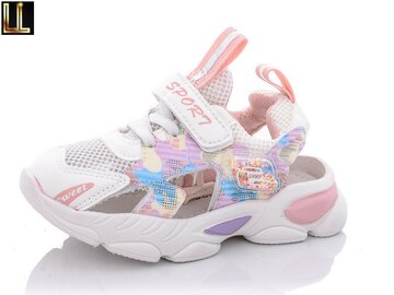 Кроссовки Lilin shoes 3039-6 white-pink
