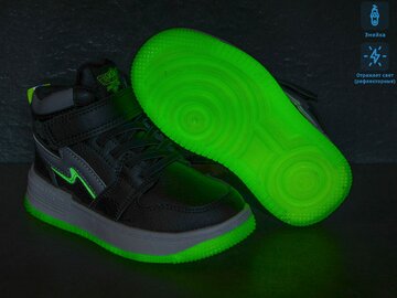 Ботинки Clibee P808 black-green