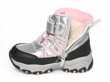 Ботинки Clibee HA502 Silver / Pink