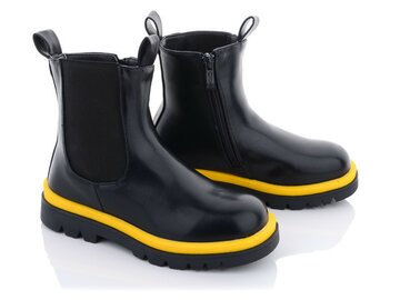 Ботинки Clibee A97 black-yellow