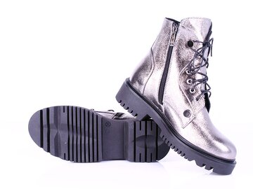 Ботинки Fashion Classic 32167никель(деми)