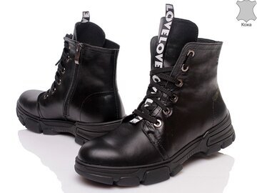 Ботинки It Style 07057-dt black